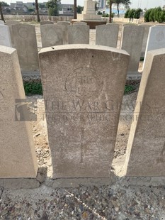 BAGHDAD (NORTH GATE) WAR CEMETERY - DUDLEY, STEPHEN